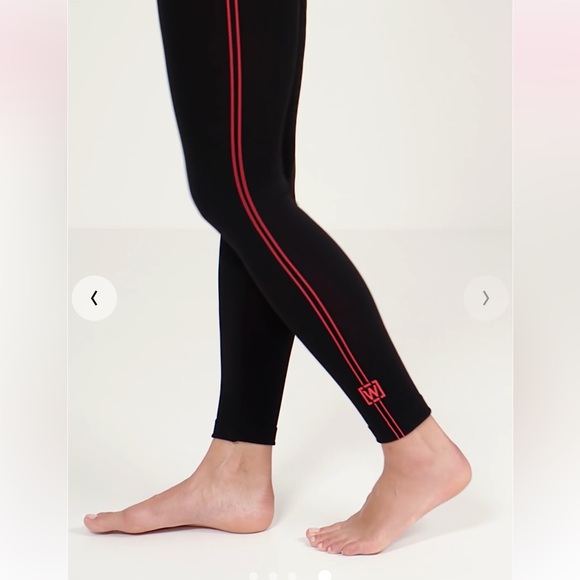 BNWT Wolford Two-Tone Theresa Leggings - Picture 4 of 9